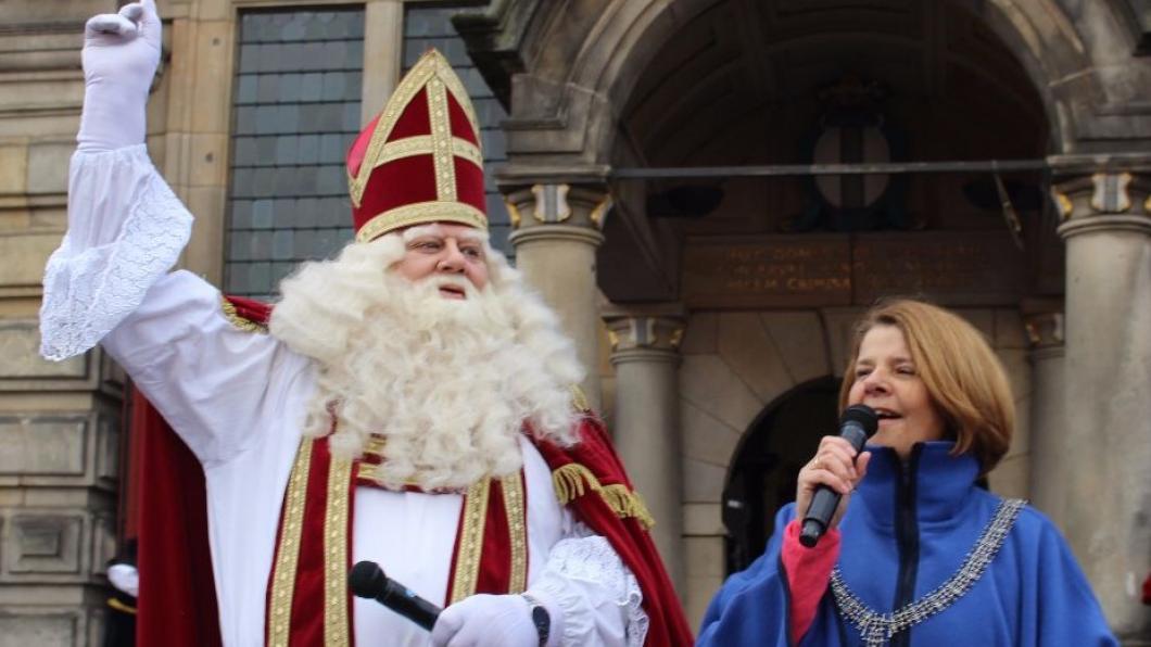 Sinterklaas Stadhuis Delft burgemeester