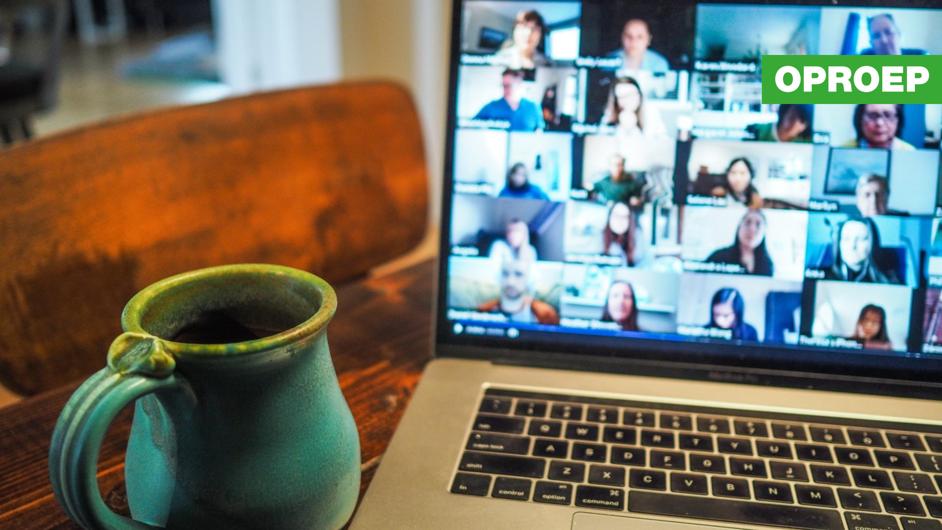 Online vergaderen oproep